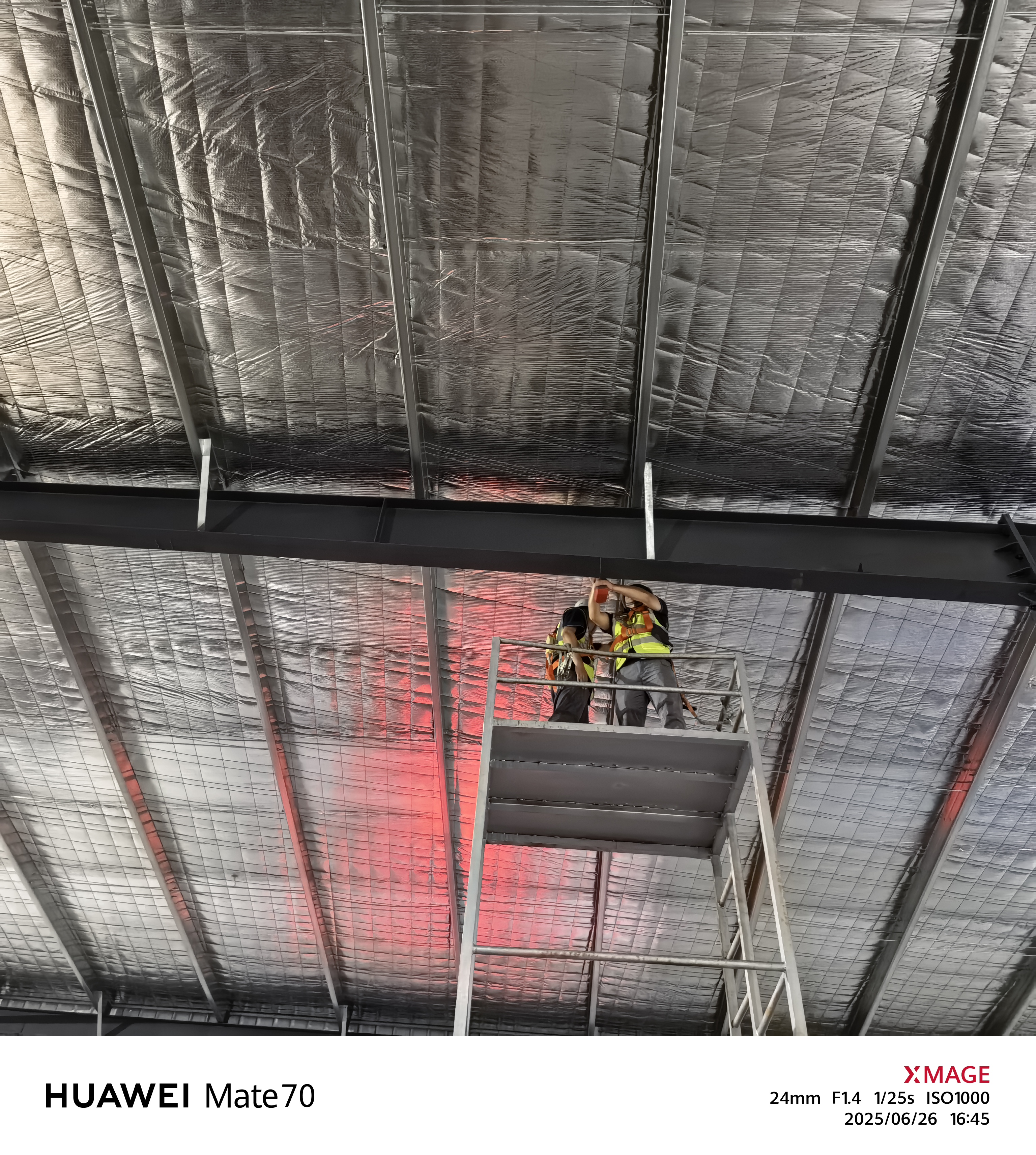 鋼結構屋頂拉條專項檢測成功完成