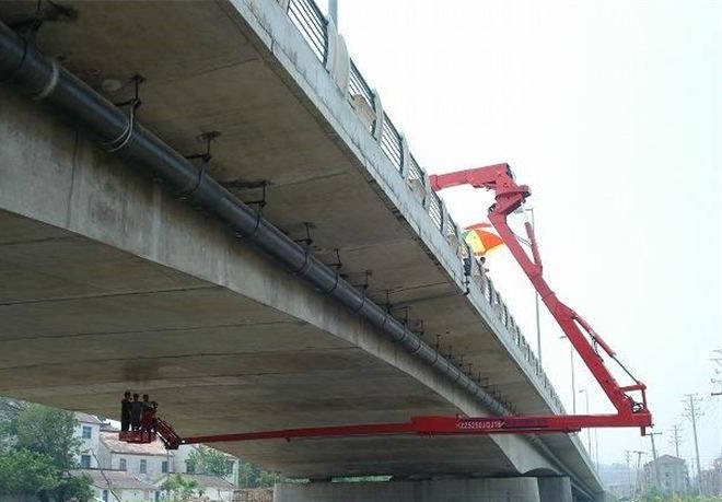 橋梁檢測(cè)現(xiàn)場(chǎng)